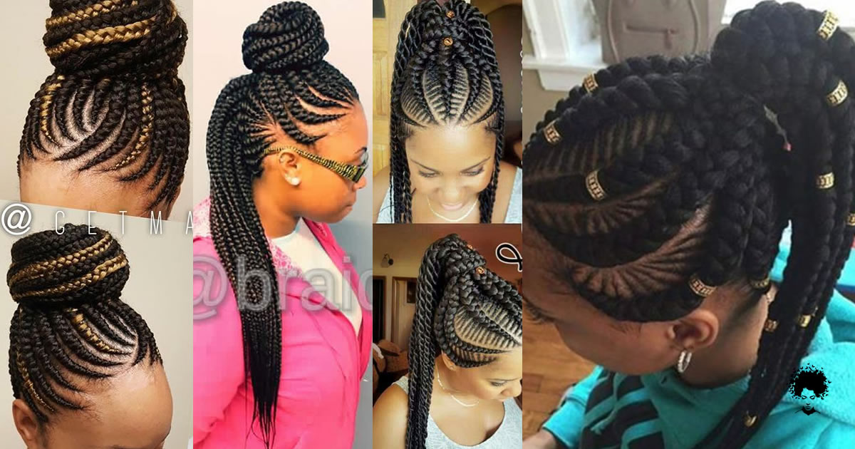 Ghana Braided Hairstyles: Most Elegant Braided Hairstyles for Ladies