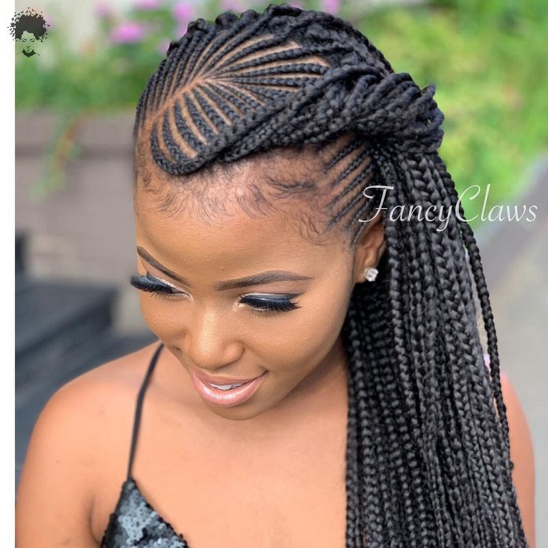 40 More Trendy Ghana Weaving Hairstyles for Cute Girls002