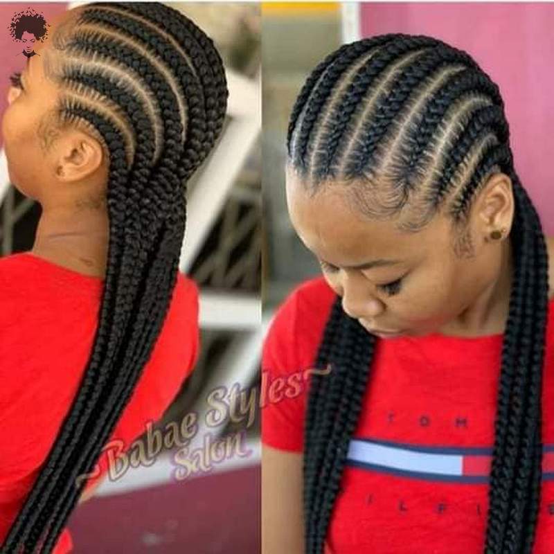 40 More Trendy Ghana Weaving Hairstyles for Cute Girls007