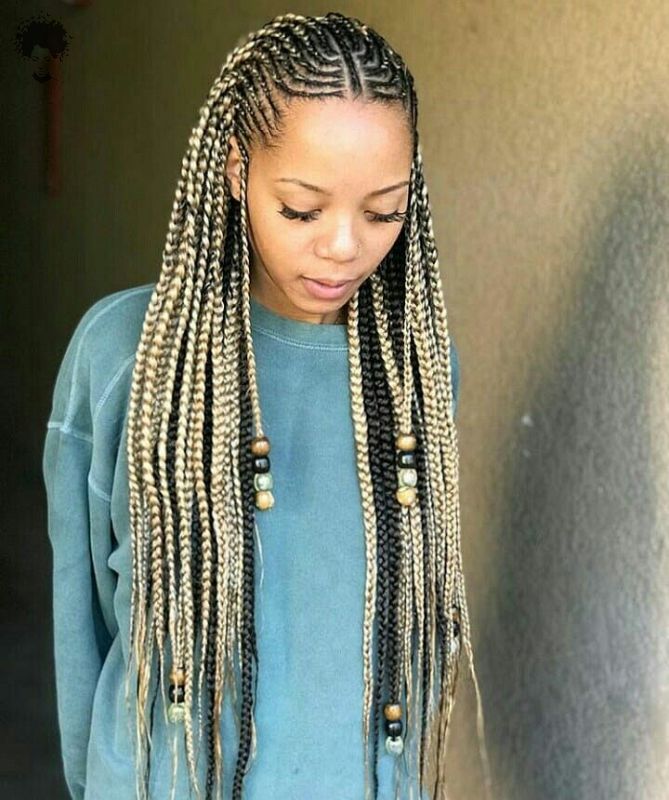 40 More Trendy Ghana Weaving Hairstyles for Cute Girls025