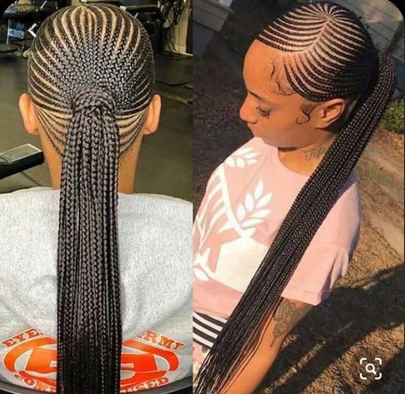 40 More Trendy Ghana Weaving Hairstyles for Cute Girls030