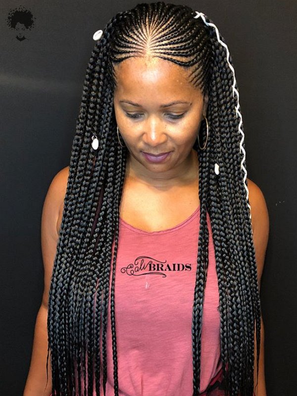 40 More Trendy Ghana Weaving Hairstyles for Cute Girls040