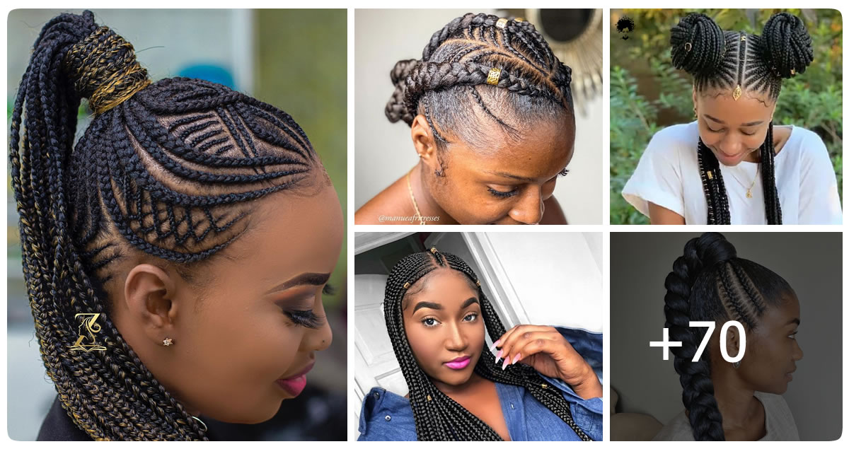70 Trendy Ghana Braided Hairstyles To Try Right Now