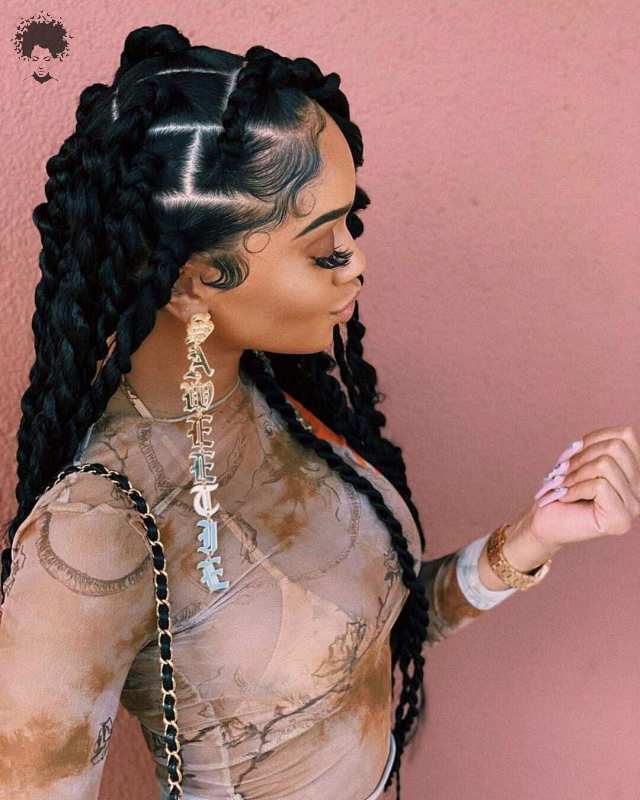 Best Black Braided Hairstyles That Will Blow Your Mind013