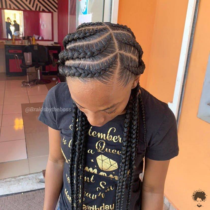 Best Ghana Braid Hairstyles For 2021 Amazing Ghana Braids To Try Out This Season 009