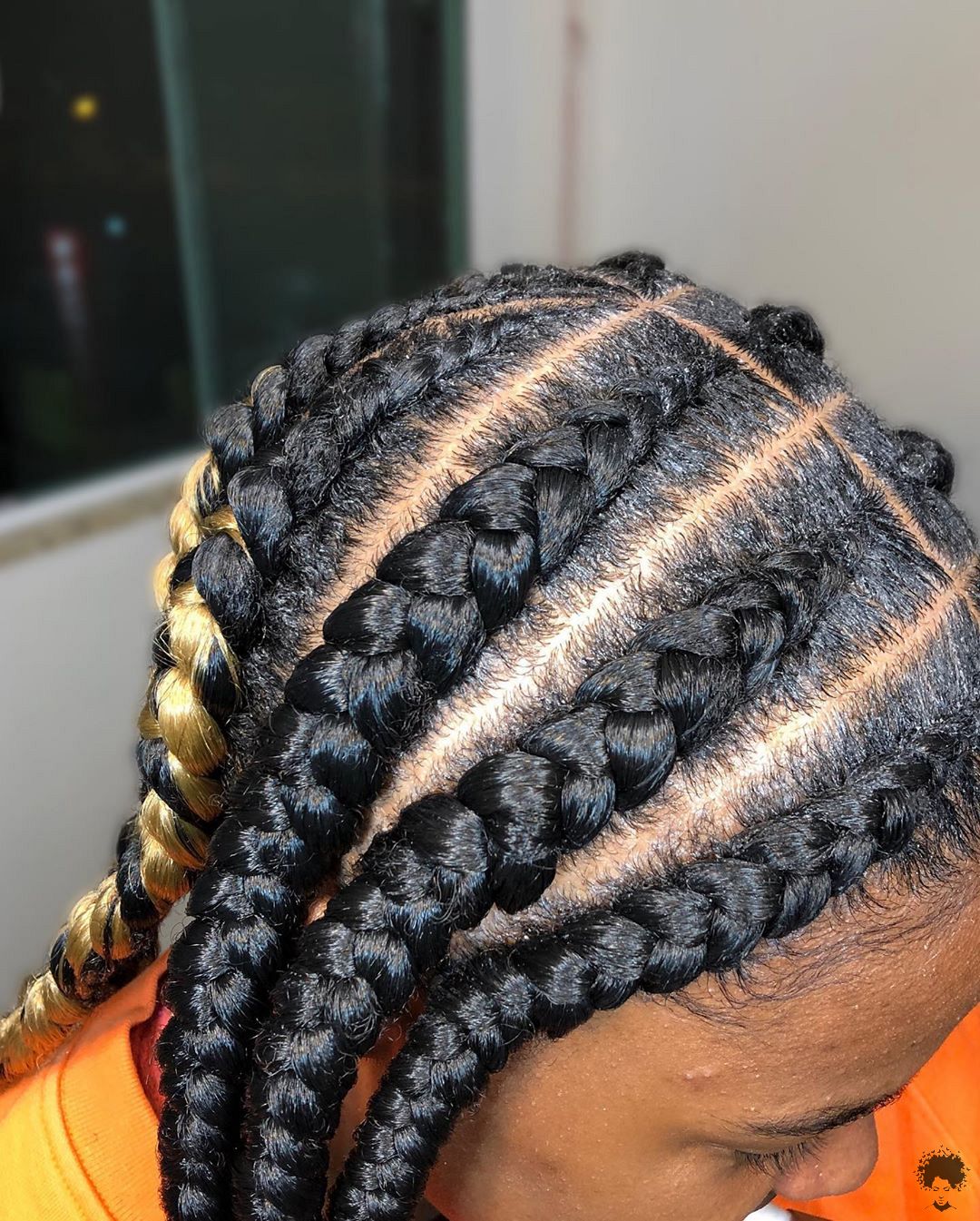 Best Ghana Braid Hairstyles For 2021 Amazing Ghana Braids To Try Out This Season 010