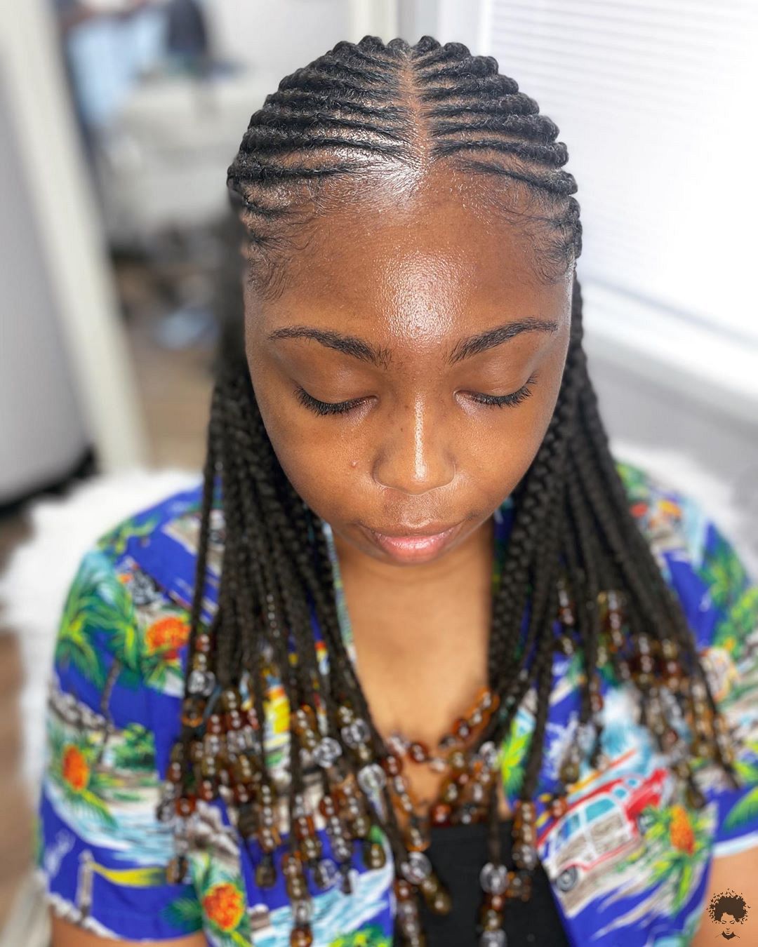 Best Ghana Braid Hairstyles For 2021 Amazing Ghana Braids To Try Out This Season 015