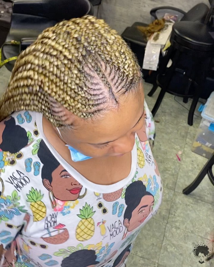 Best Ghana Braid Hairstyles For 2021 Amazing Ghana Braids To Try Out This Season 020