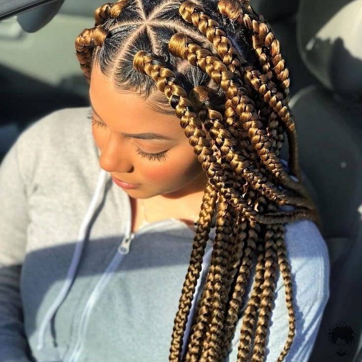 Best Ghana Braid Hairstyles For 2021 Amazing Ghana Braids To Try Out This Season 024