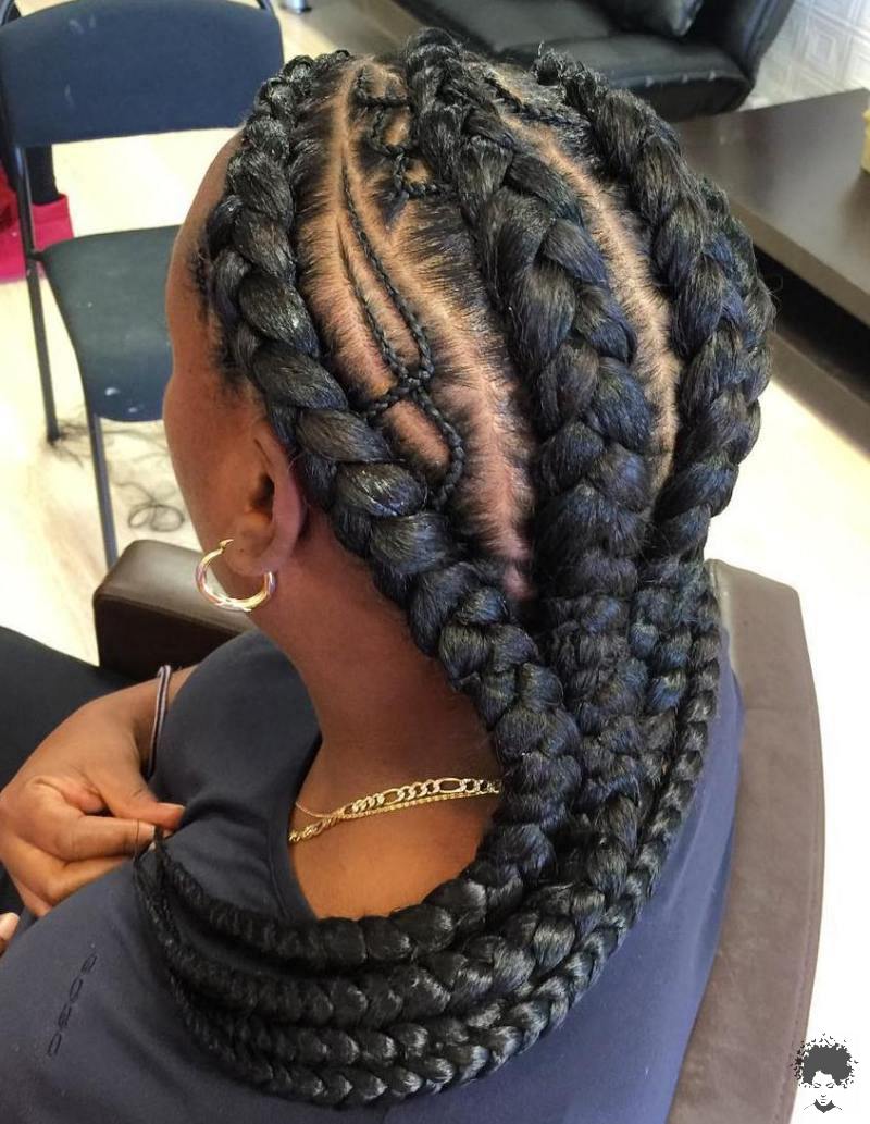 Best Ghana Braid Hairstyles For 2021 Amazing Ghana Braids To Try Out This Season 031