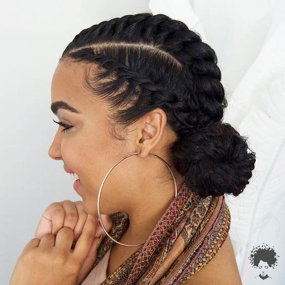 Best Ghana Braid Hairstyles For 2021 Amazing Ghana Braids To Try Out This Season 036