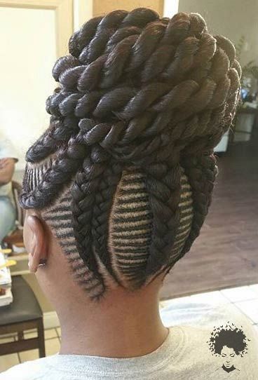 Best Ghana Braid Hairstyles For 2021 Amazing Ghana Braids To Try Out This Season 039