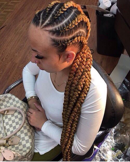 Best Ghana Braid Hairstyles For 2021 Amazing Ghana Braids To Try Out This Season 041
