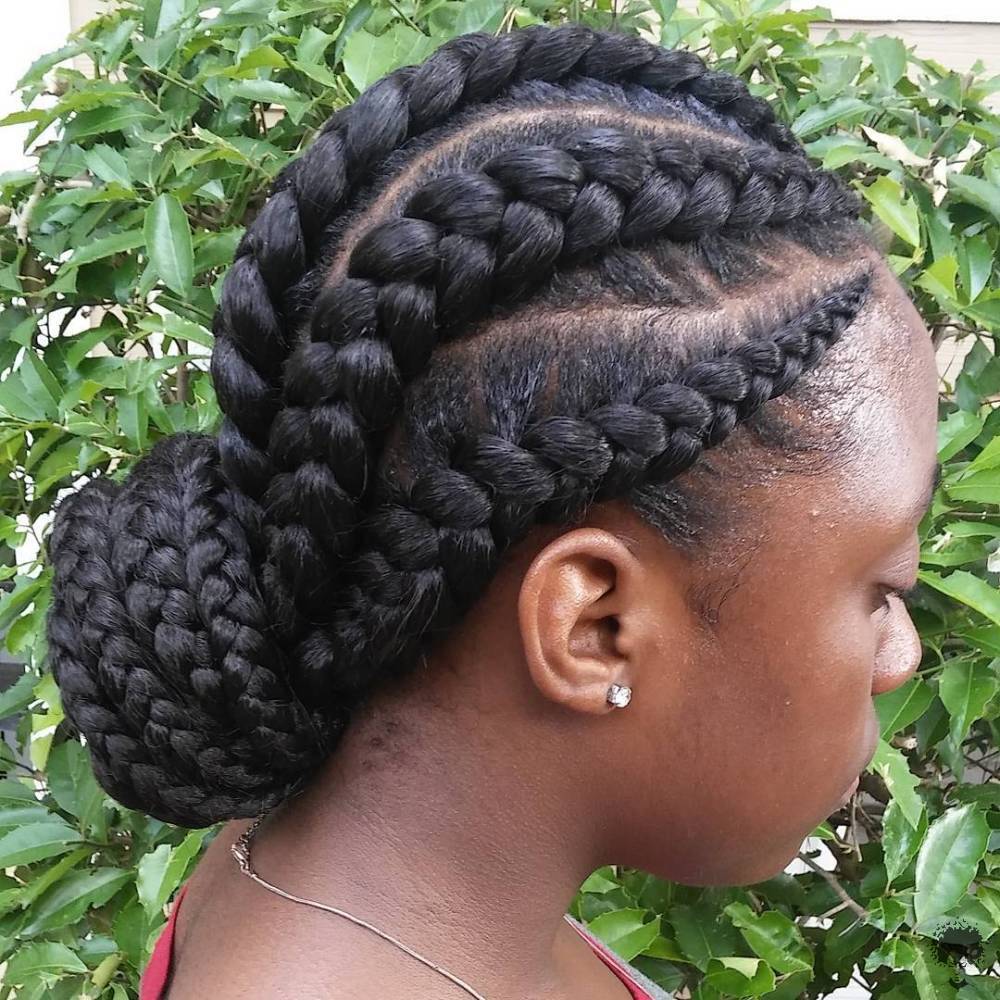 Best Ghana Braid Hairstyles For 2021 Amazing Ghana Braids To Try Out This Season 043