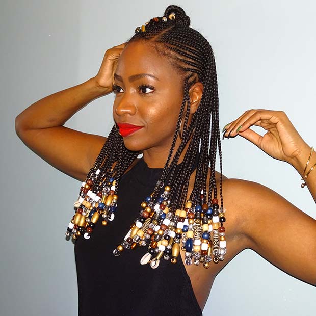 Braids with Beads and Shells
