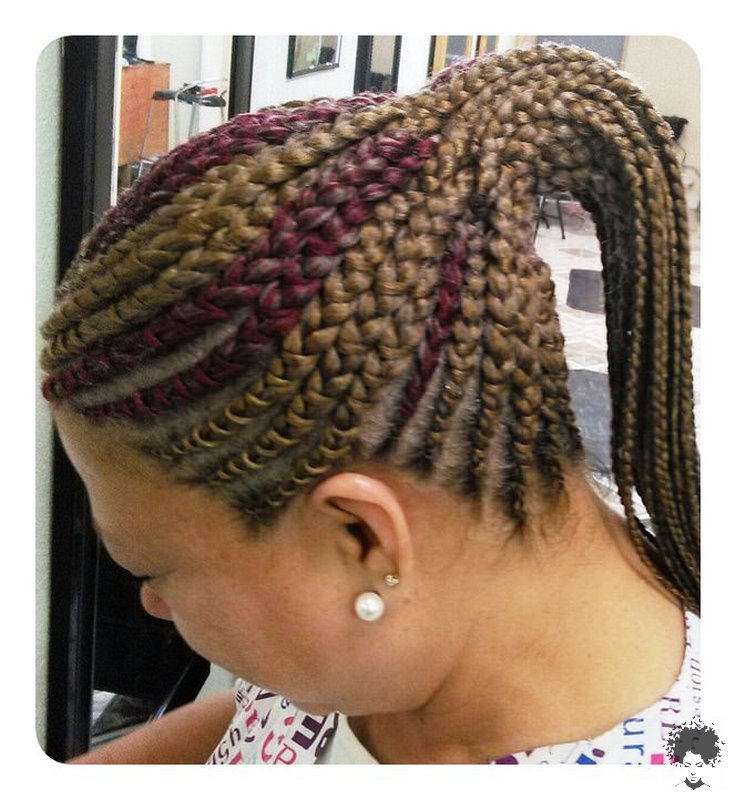 Brand New Ghana Weaving Hairstyles For Black Women006