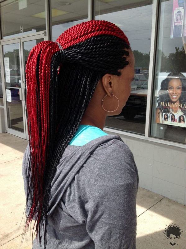 Brand New Ghana Weaving Hairstyles For Black Women014
