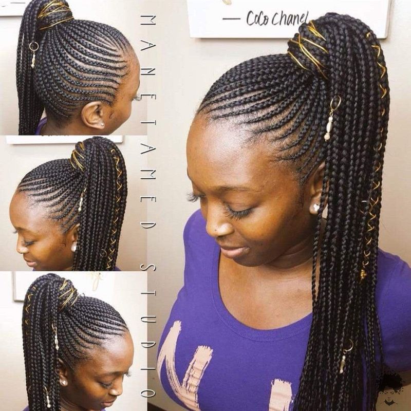 Brand New Ghana Weaving Hairstyles For Black Women017