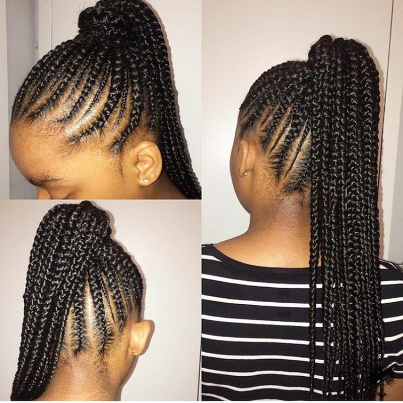 Brand New Ghana Weaving Hairstyles For Black Women022