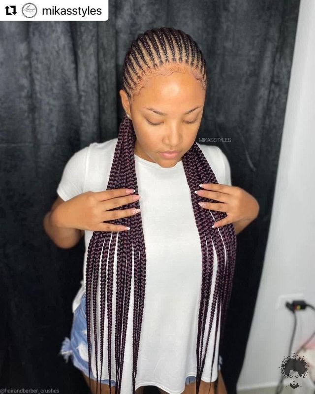 Brand New Ghana Weaving Hairstyles For Black Women023