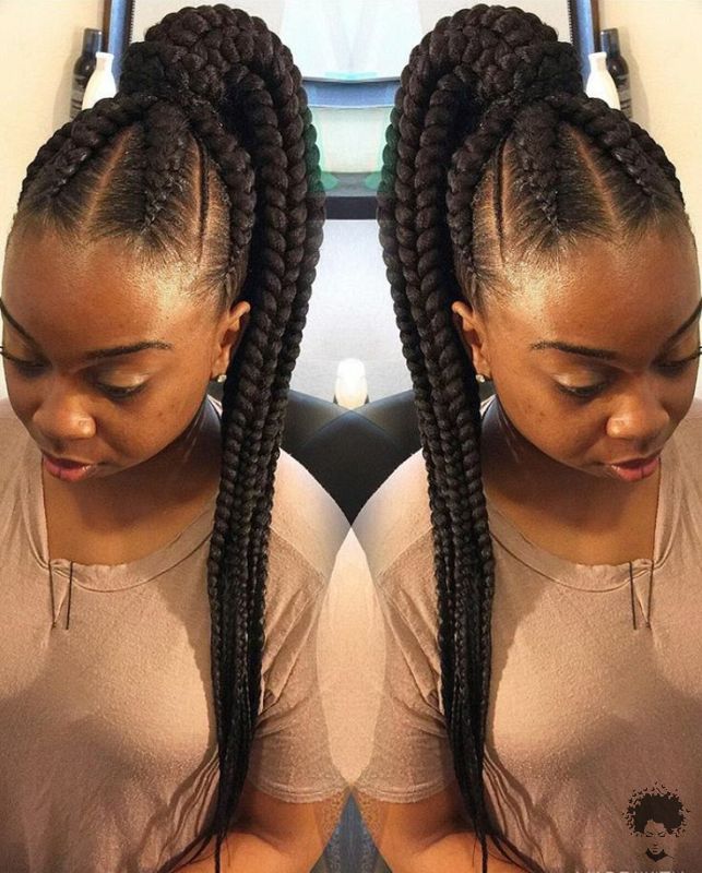 Brand New Ghana Weaving Hairstyles For Black Women038