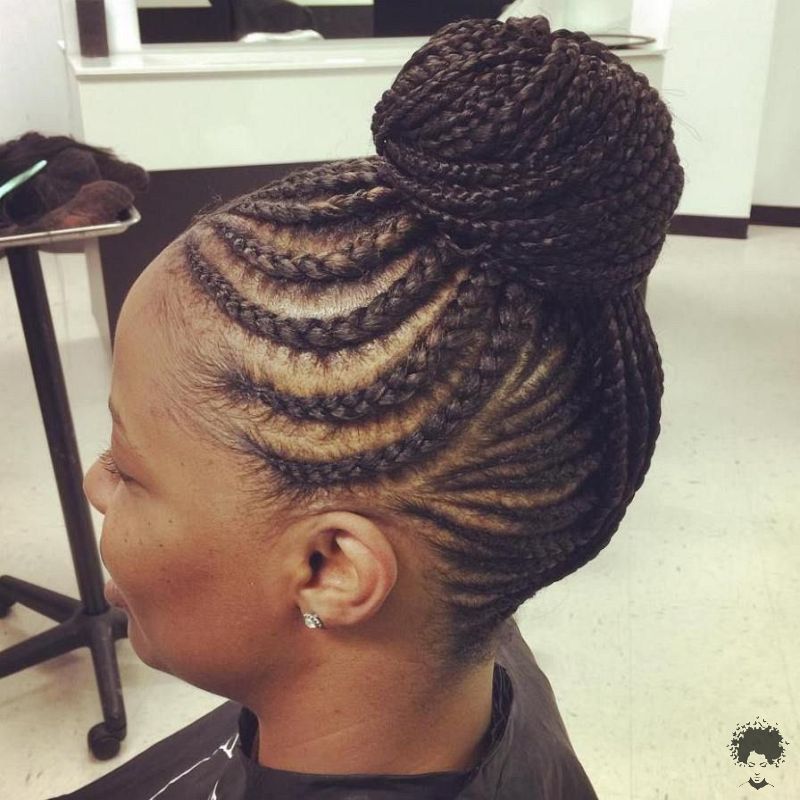 Brand New Ghana Weaving Hairstyles For Black Women044