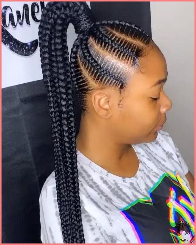 Brand New Ghana Weaving Hairstyles For Black Women052