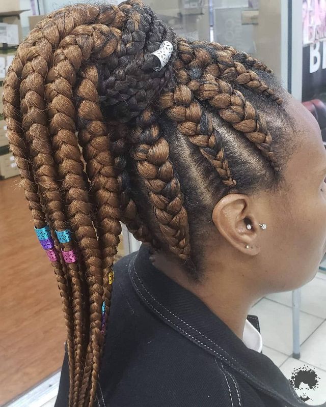 Brand New Ghana Weaving Hairstyles For Black Women053