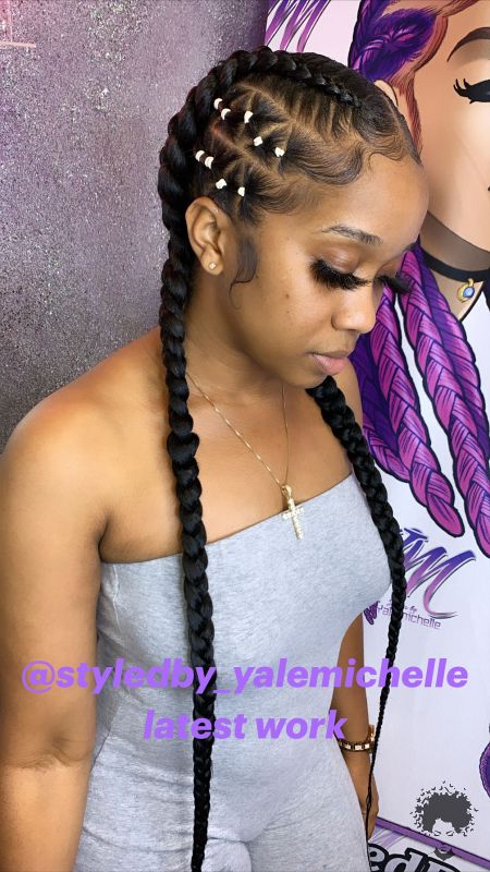Brand New Ghana Weaving Hairstyles For Black Women060