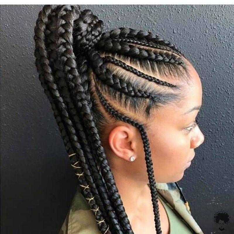 Brand New Ghana Weaving Hairstyles For Black Women064