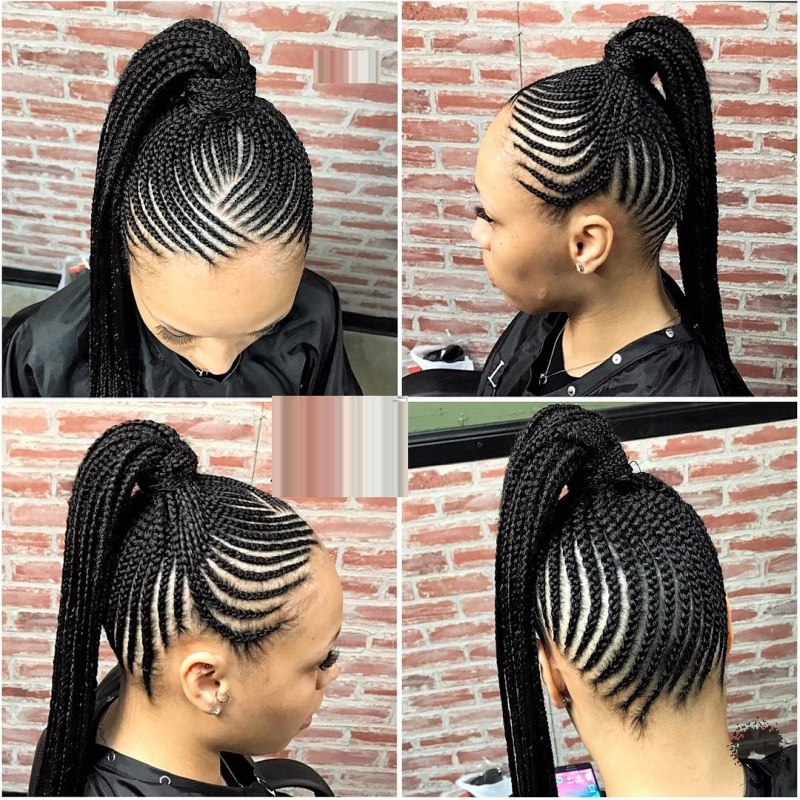 Brand New Ghana Weaving Hairstyles For Black Women071