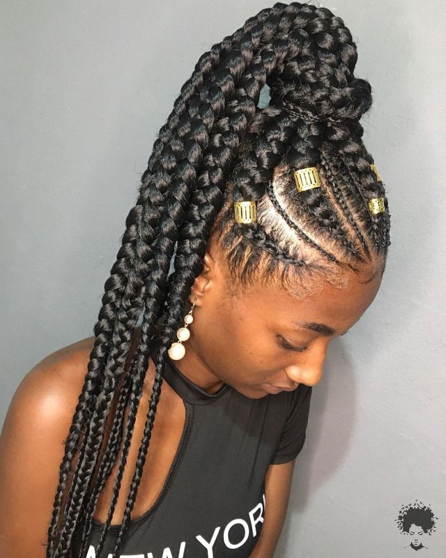 Brand New Ghana Weaving Hairstyles For Black Women075