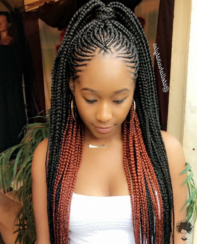 Brand New Ghana Weaving Hairstyles For Black Women080
