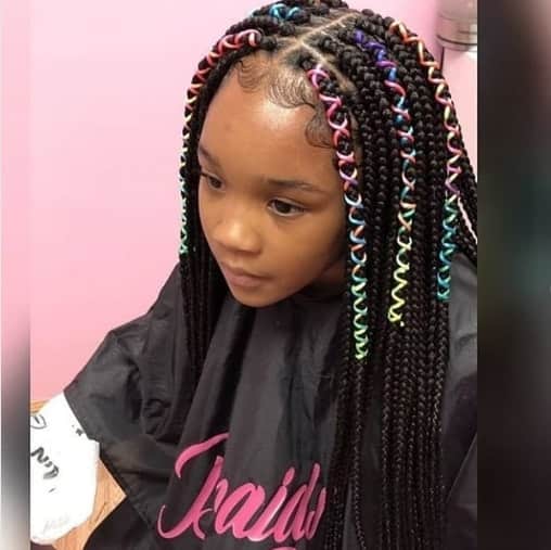 Children braided hairstyles