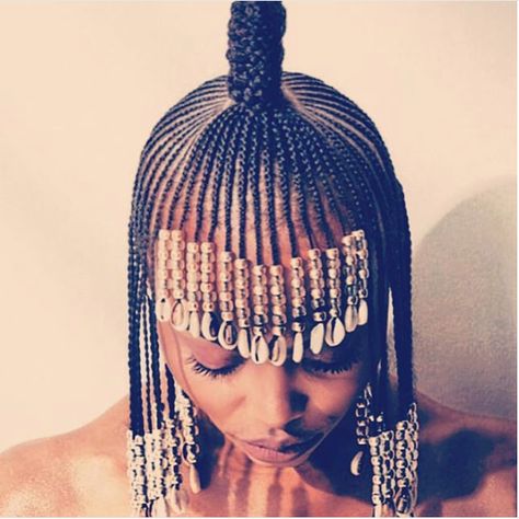 Fringe braids Latest Nigerian braids hair styles