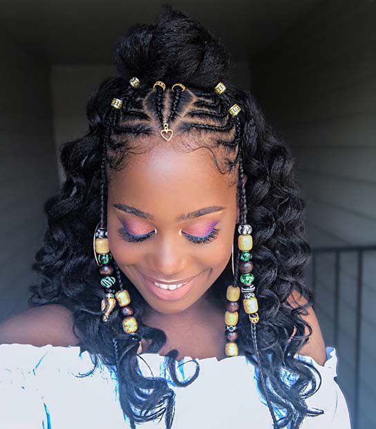 Glam Tribal Braids