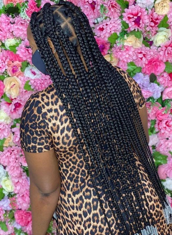 Hot and Stylish Black Braided Hairstyles009