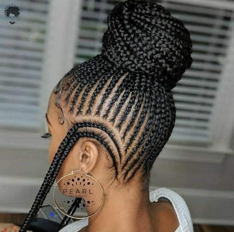 Hot and Stylish Black Braided Hairstyles025