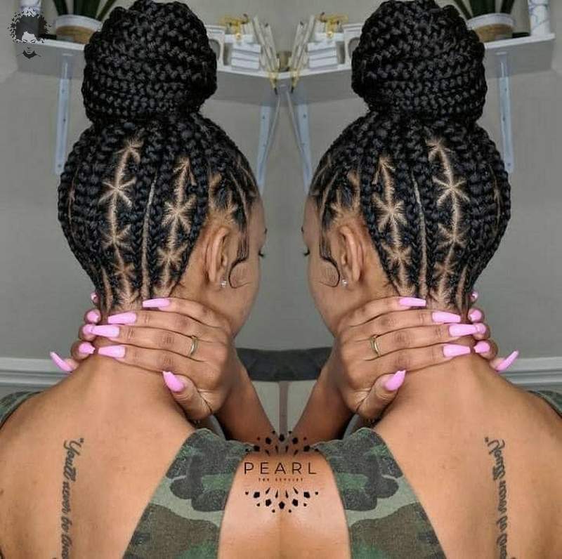 Hot and Stylish Black Braided Hairstyles026