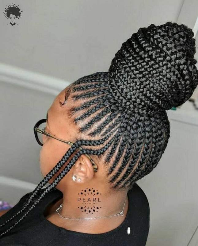 Hot and Stylish Black Braided Hairstyles027