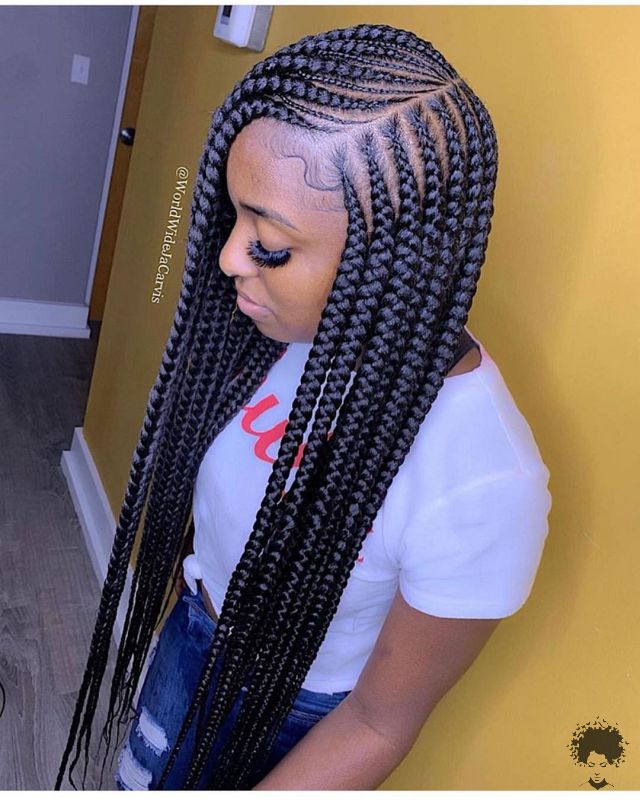 Hot and Trendy Black Braided Hairstyles Youve Not Tried This Year017