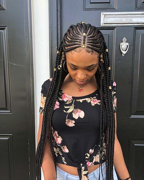 Long and Trendy Braids