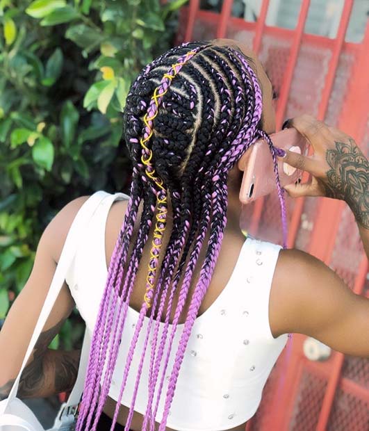 Ombre Braids