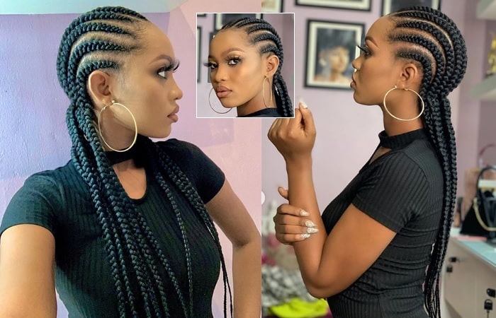 Spice Diana shows off her lockdown hairstyle min
