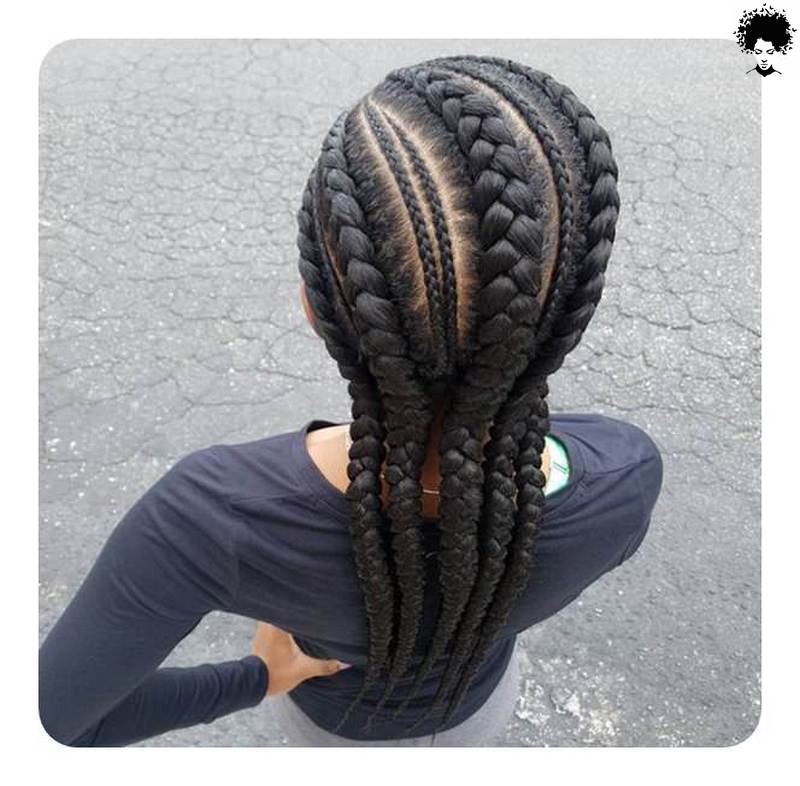 Stylish African Hair Braids that Can Form Any Shape006