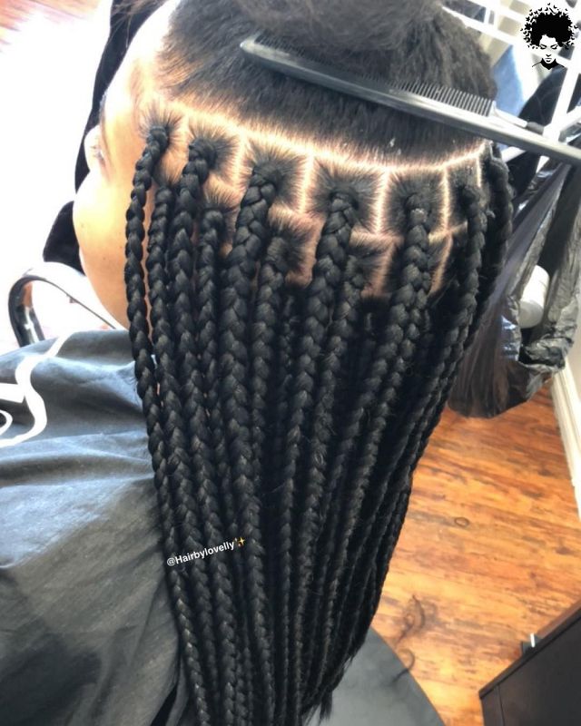 Stylish African Hair Braids that Can Form Any Shape010