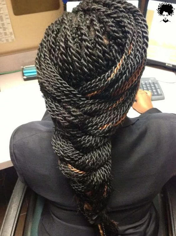 Stylish African Hair Braids that Can Form Any Shape015