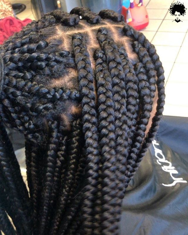 Stylish African Hair Braids that Can Form Any Shape016
