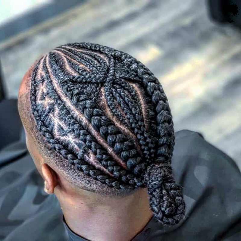 Stylish African Hair Braids that Can Form Any Shape022