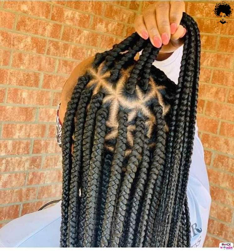 Stylish African Hair Braids that Can Form Any Shape025